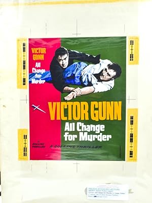 All Change for Murder ( Original Dustwrapper Artwork )