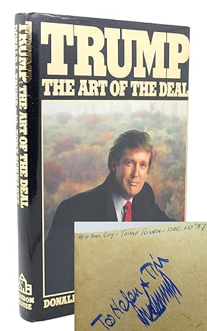 TRUMP THE ART OF THE DEAL Signed 1st
