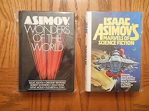 Two (2) Book Isaac Asimov edited Lot, including: Wonders of the World and Isaac Asimov's Marvels ...