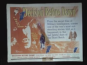 Decision Before Dawn Lobby Card Set