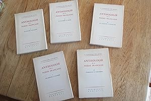 Anthologie de la poésie française, à l'usage des élèves du cours secondaire
