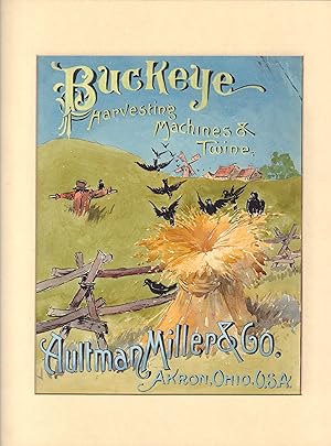 Buckeye Harvesting Machine & Twine Altman Miller & Co., Akron, Ohio. U.S.A.