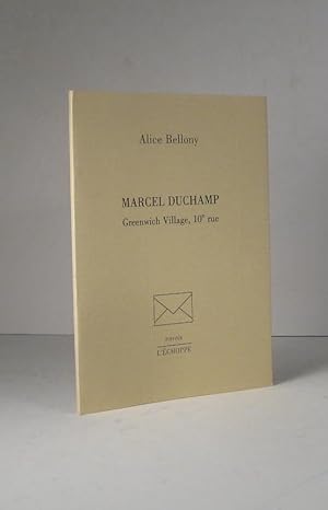 Marcel Duchamp. Greenwich Village, 10e rue
