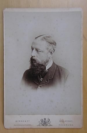 Cabinet Photograph. Portrait of a Bearded Gentleman.