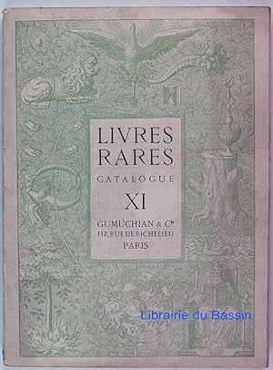 Livres rares Catalogue XI
