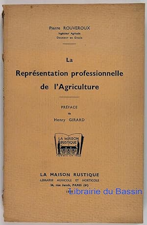 La représentation professionnelle de l'Agriculture