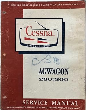 Cessna Agwagon 230 and 300 Service Manual