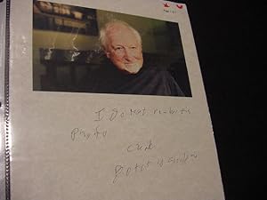SIGNED PHOTO SHEET