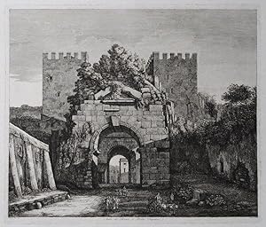 Arco di Druso, e Porta Capena.