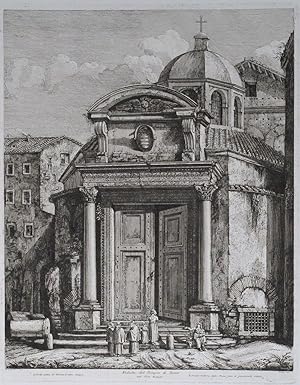 Veduta del Tempio di Remo.