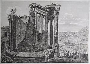 Altra Veduta del Tempio della Sibilla in Tivoli.