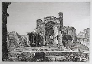 Veduta Generale del Tempio di Venere, e Roma.