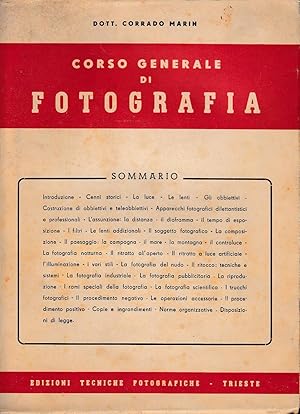 Corso generale di fotografia