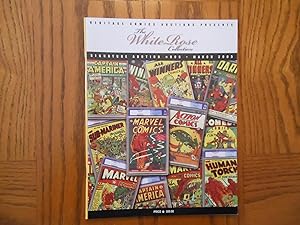 Heritage Comics The White Rose Collection Signature Auction #806 - March 2003 (Catalog)