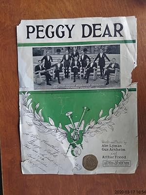 Peggy Dear (Signed by Abe Lyman)