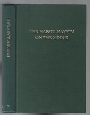 The hafetz hayyim on the siddur