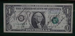 Signed Uncirculated Dollar Bill