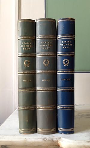Esaias Tegnérs Brev - 3 Volumes