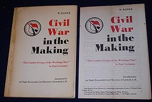 Civil War in the Making: "The Combat Groups of the Working Class" in East Germany (Plus Brochure)