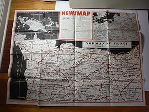 WW II Newsmap NORMANDY FRONT Vol. III No. 14F (July 24, 1944)