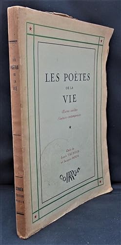 Les Poètes de la vie. Oeuvres inédites d'auteurs contemporains.