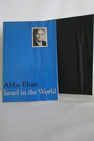 ISRAEL IN THE WORLD: TWO TELEVISION INTERVIEWS WITH ABBA EBAN (DJ protected by clear, acid-free m...