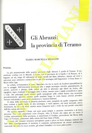 Gli Abruzzi: la provincia di Teramo.