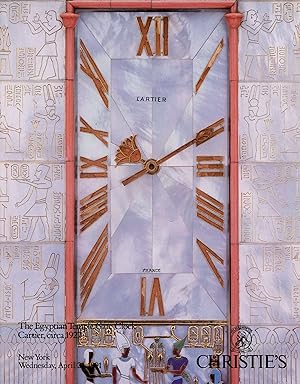 The Egyptian Temple Gate Clock Cartier circa 1927
