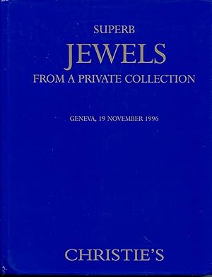 Superb Jewels from a Private Collection Geneva 1996