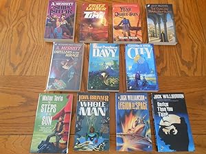 Eleven (11) Collier Science Fiction and Fantasy Paperback Book Lot, including: The Ship of Ishtar...