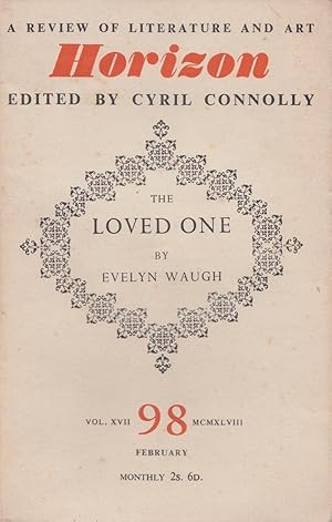 'The Loved One. An Anglo-American Tragedy', in Horizon, vol. XVII, no. 98 (February 1948), pp. [7...