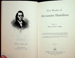 The Works of Alexander Hamilton . Volume X ONLY