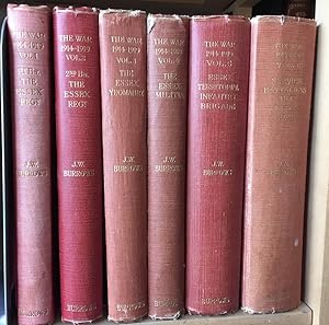 Essex Units in the War 1914  1919: 6 VOLUMES