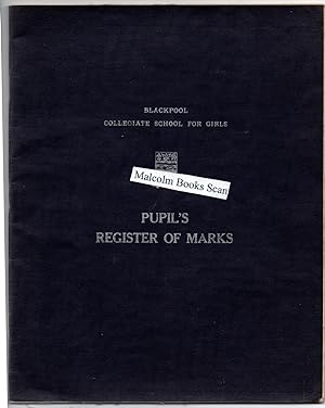 original Blackpool Collegate School for girls manuscript Term reports for Patricia Sadler 1941  ...