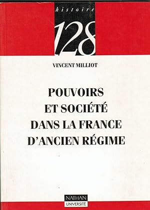 Pouvoirs et société dans la France d'Ancien régime