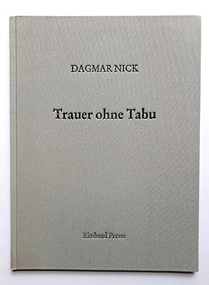 Trauer ohne Tabu mit vier Aquarellen von Gertrude Gröninger-van der Eb - signiert von Dagmar Nick