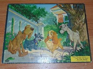 Lady And The Tramp Jig Saw (Jigsaw) Puzzle. Walt Disney' Official