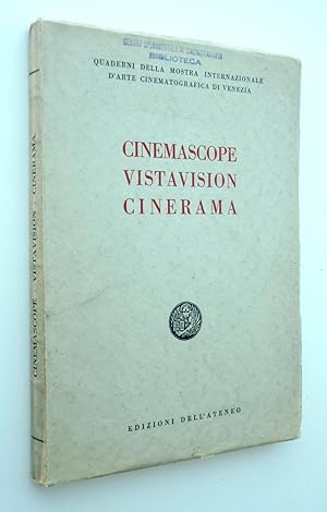 CINEMASCOPE VISTAVISION CINERAMA