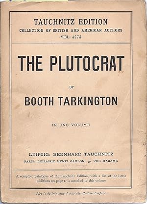The Plutocrat Tauchinitz Edition Collection of British and America Authors Vol, 4774