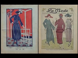 2 REVUES "LA MODE" - 1920-1922 - MODE FEMME, ART DECO