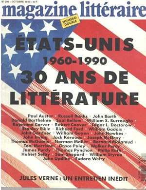 Magazine littéraire n° 281 / etats-unis 1960-1990 30 ans de littérature