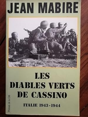 Les diables verts de Cassino 1991 - MABIRE Jean - Parachutiste Paras Armée allemande Italie Monte...