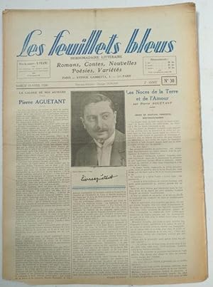 LES FEUILLETS BLEUS (Tête de collection)-N°30- 19 avril 1930