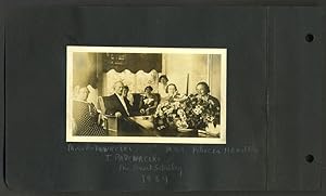Ignacy Paderewski, pianist & Polish statesman. Vernacular silvertone photograph