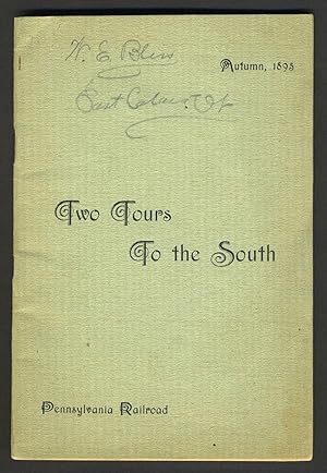 Pennsylvania Railroad Tours to the South. Travel brochure