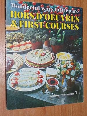 Hors D'Oeuvres & First Courses