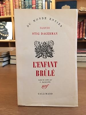 L'enfant brûlé (Brant Barn) Traduit du suédois par F. Backlund