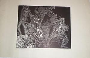 Jam Session. First edition of the Wood engraving.