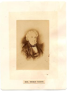 Photo of the portrait of Hon. Thomas Talbot