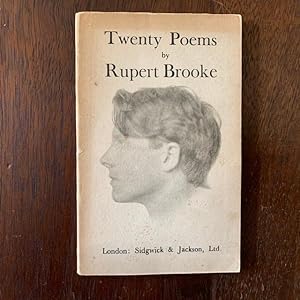Twenty poems by Rupert Brooke (First edition)